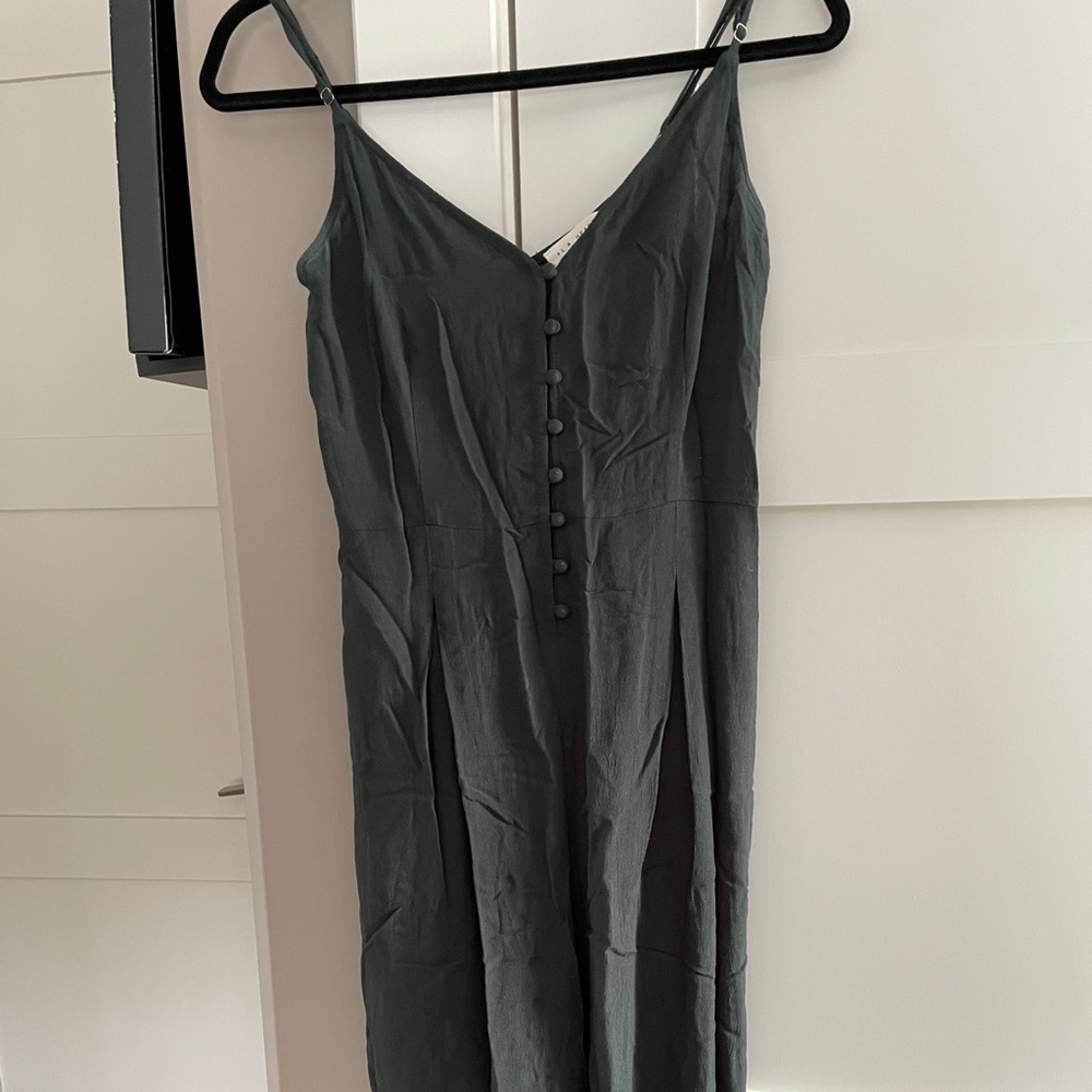 LA Hearts dark green jumpsuit